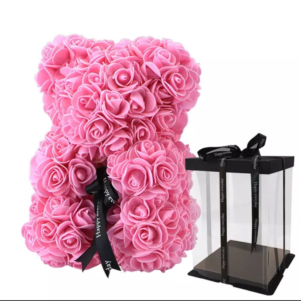Flower Bear with plastic package